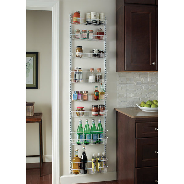 Closetmaid Adjustable 8 Tier Pantry Cabinet Door Organiser 45cm